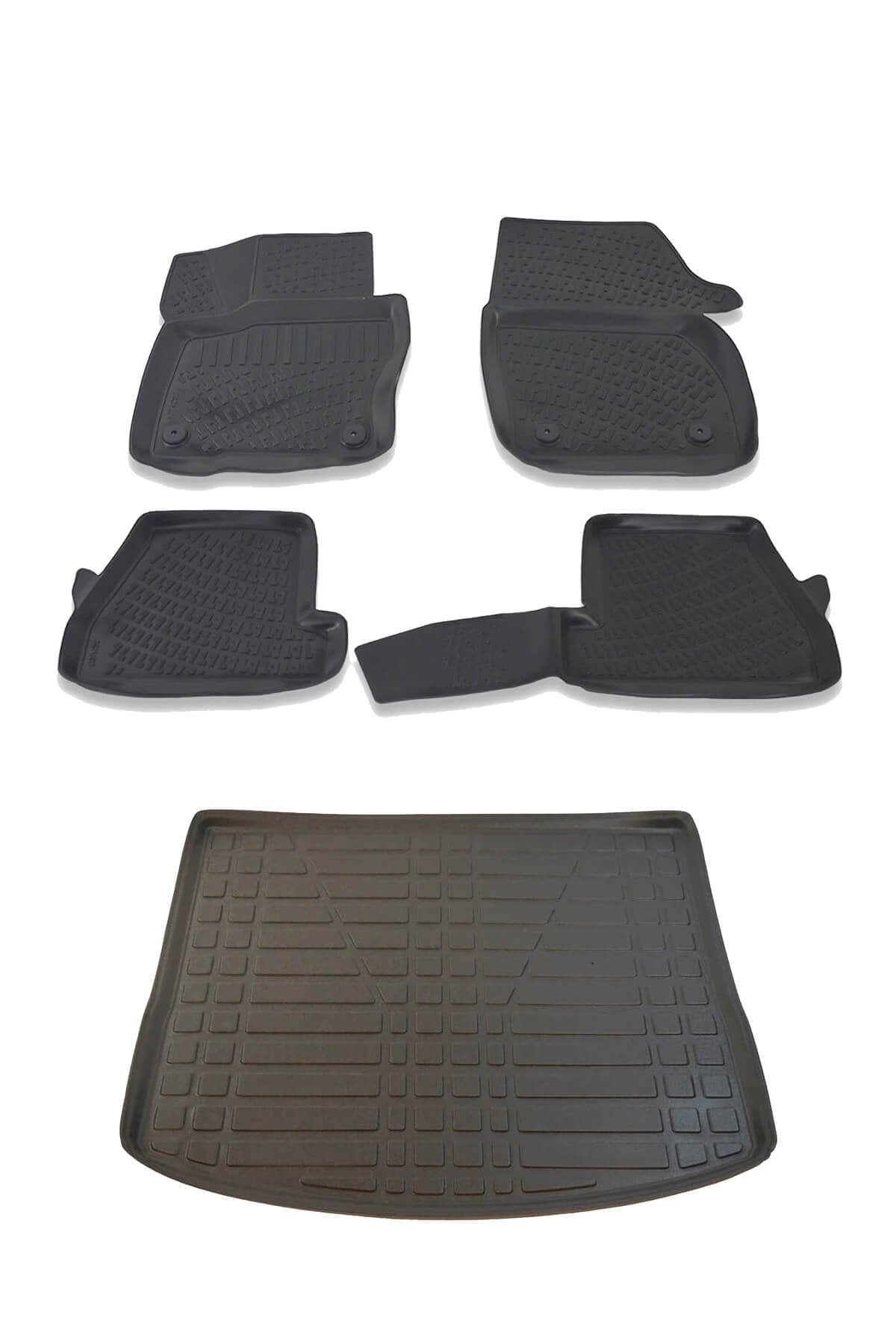 Ford Focus 3 Stw 2011-2014 Havuzlu Paspas ve Bagaj Seti Bizymo
