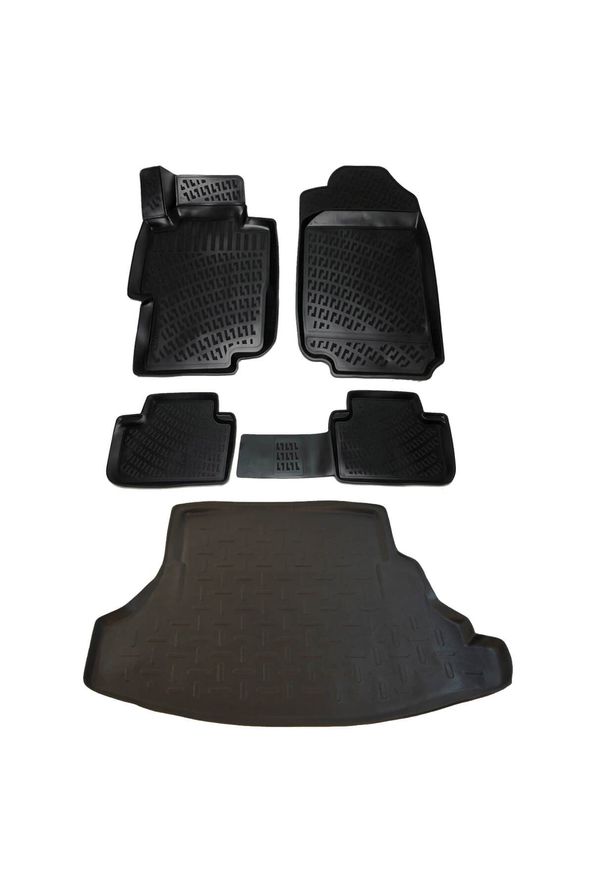 Honda Accord Sedan 2003-2008 Havuzlu Paspas ve Bagaj Seti Bizymo