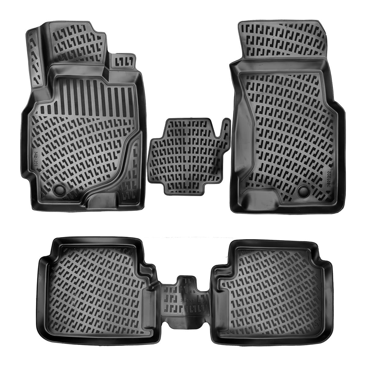 Honda CR-V 1995-2001 Rizline 3D Havuzlu Paspas