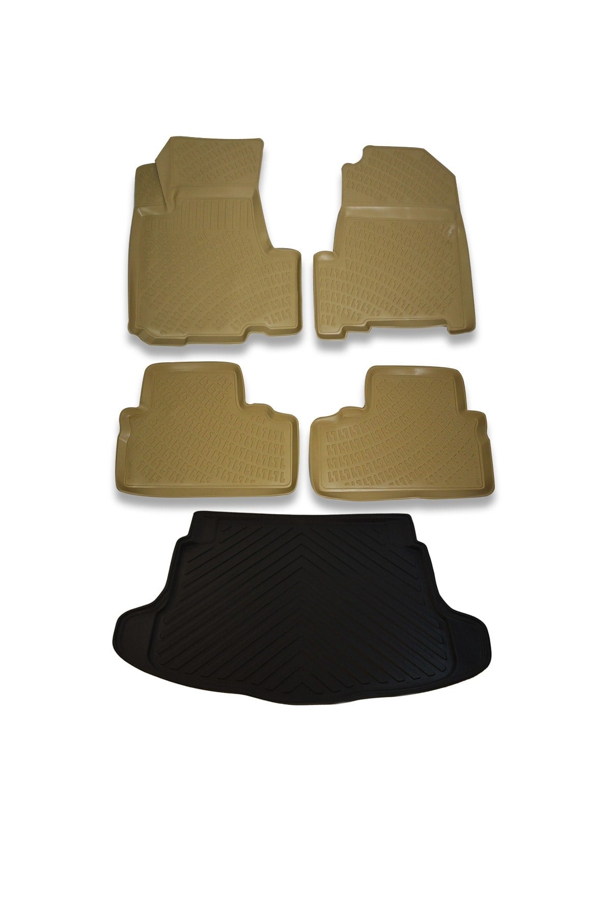 Honda Crv Suv 2007-2013 Bej Paspas ve Bej Bagaj Havuzu Seti