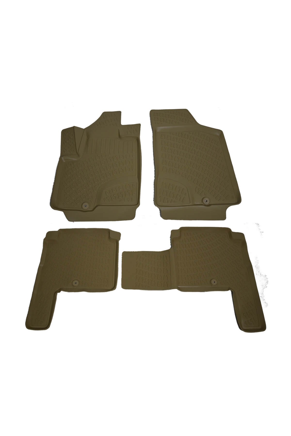 Hyundai Santa Fe 2006-2012 3D Bej Paspas Takımı Bizymo
