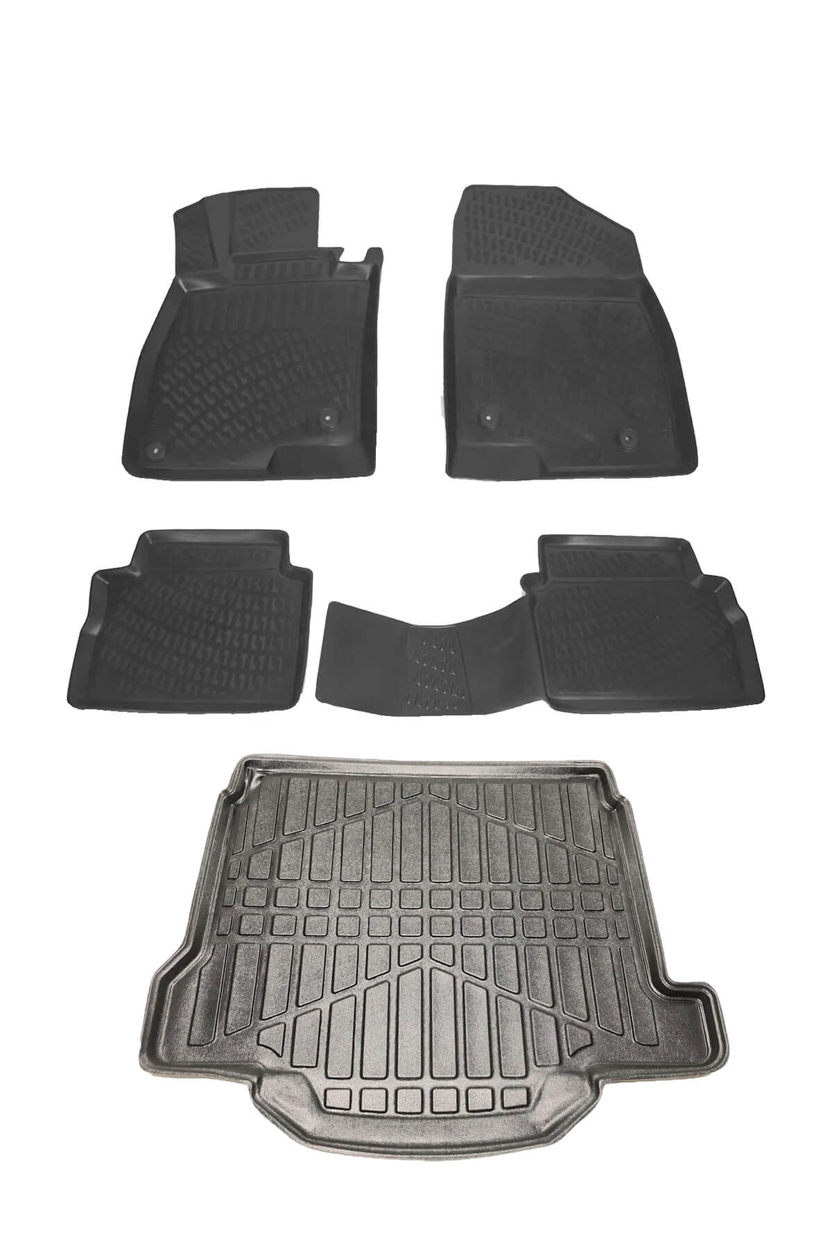 Mazda 3 Sedan 2009-2012 Havuzlu Paspas ve Bagaj Seti Bizymo