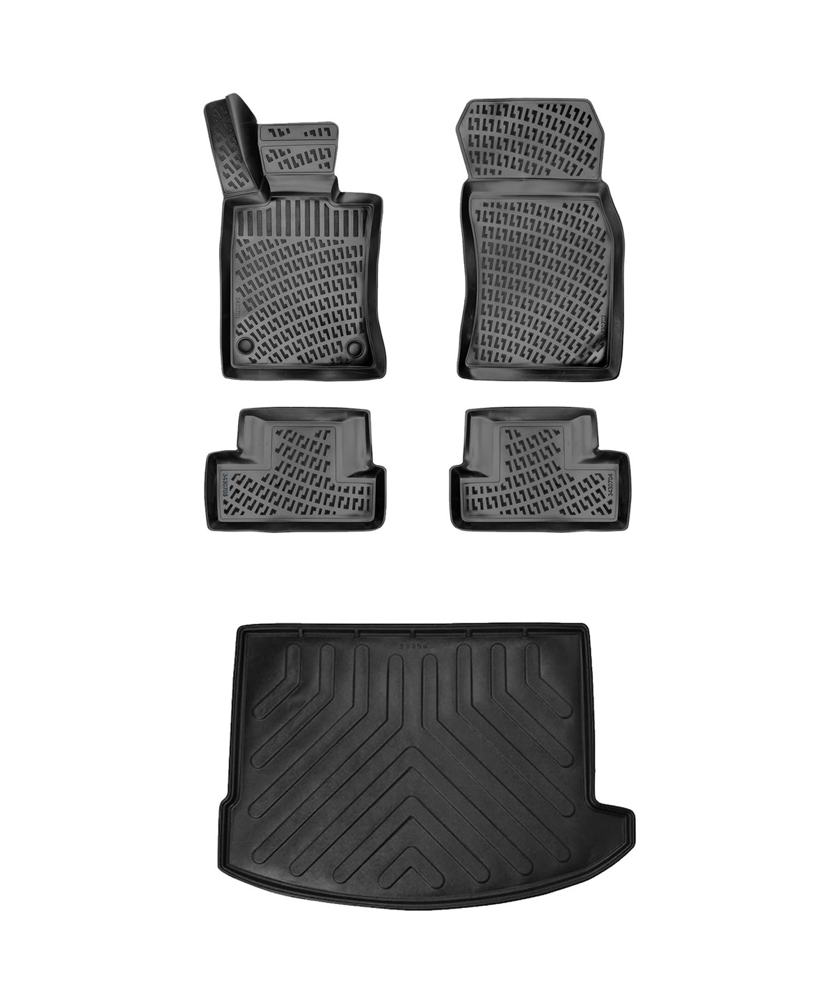 Mini Cooper R56 2007-2013 3D Paspas ve Bagaj Havuzu Seti Bizymo