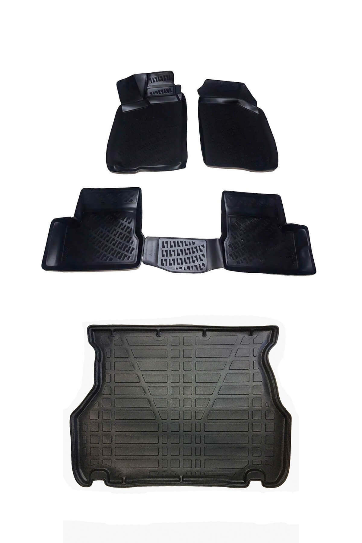 Opel Astra F Sedan 1991-1998 3D Havuzlu Paspas ve Bagaj Seti Bizymo