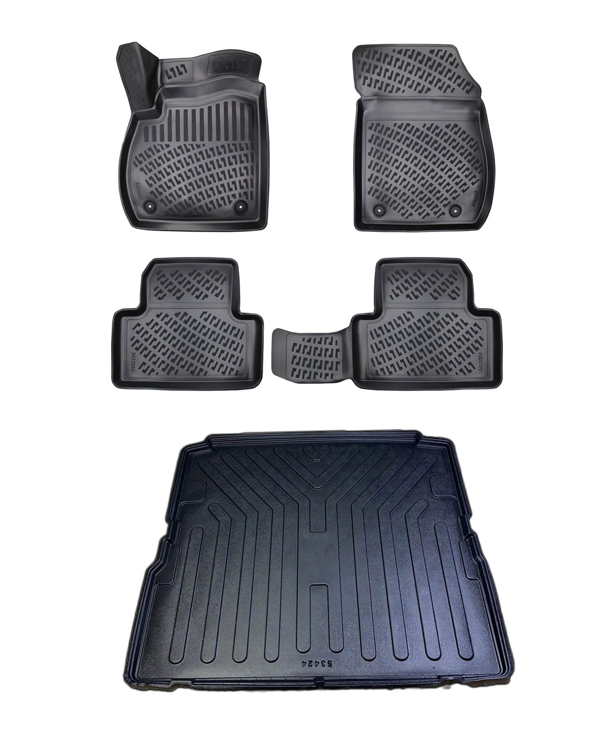 Opel Zafira B 2005-2014 3D Paspas ve Bagaj Havuzu Seti Bizymo
