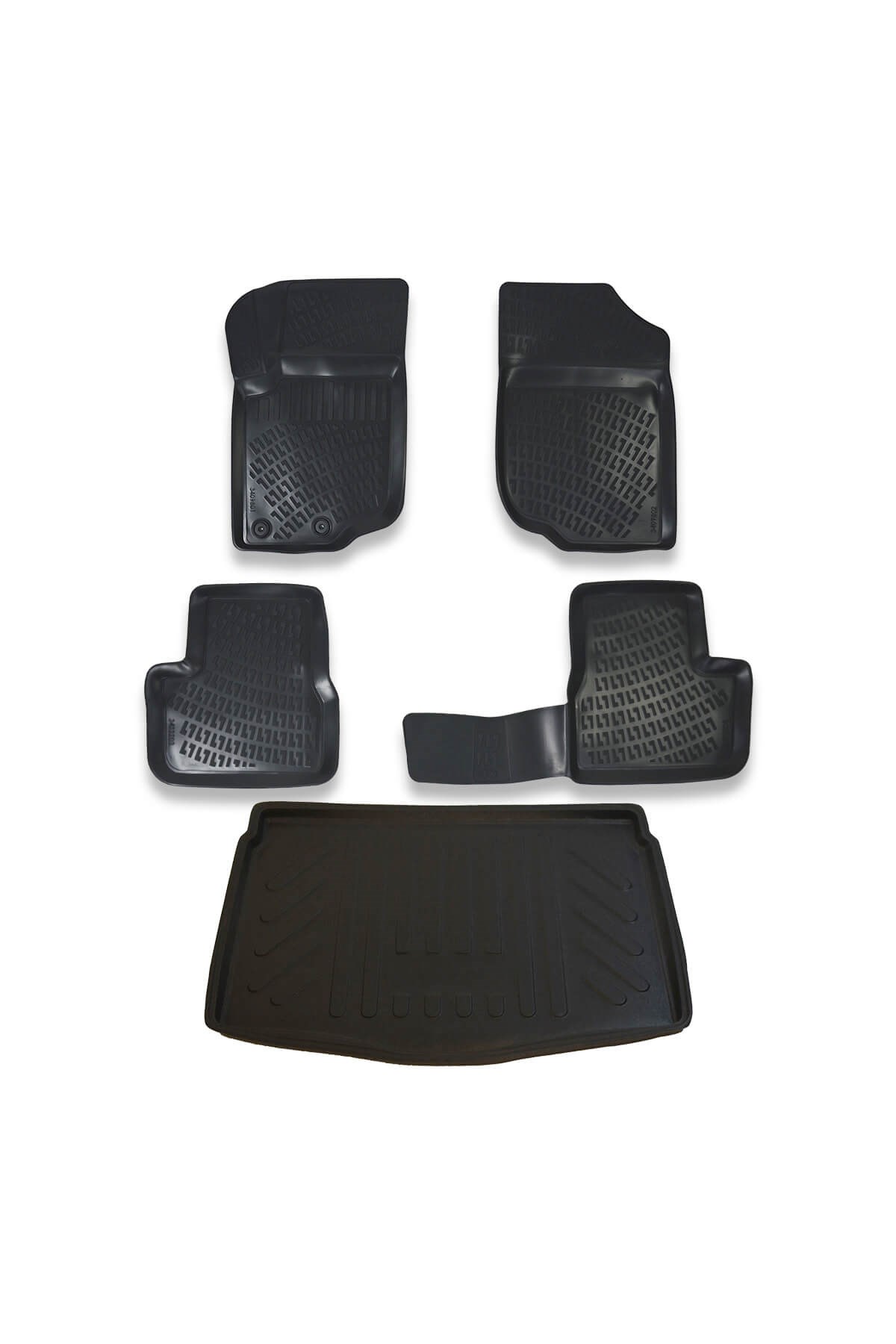 Peugeot 207 Sw Outdoor 2008-2012 Havuzlu Paspas ve Bagaj Seti Bizymo