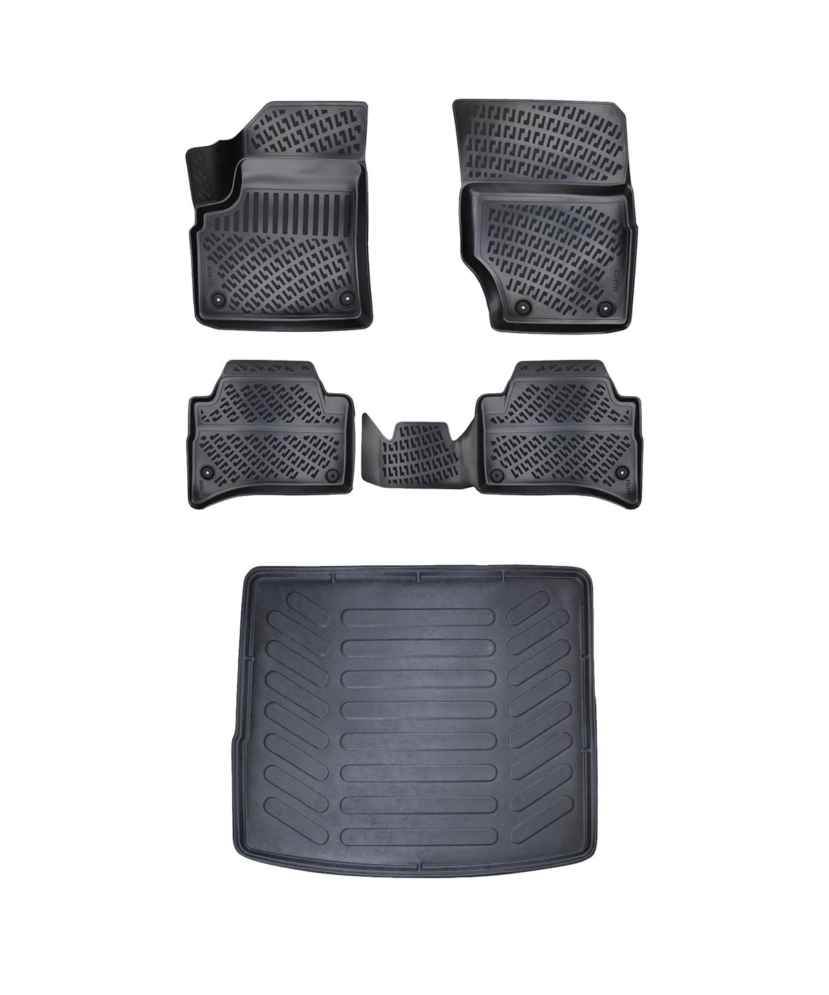 Porsche Cayenne 2002-2010 3D Paspas ve Bagaj Havuzu Seti Bizymo