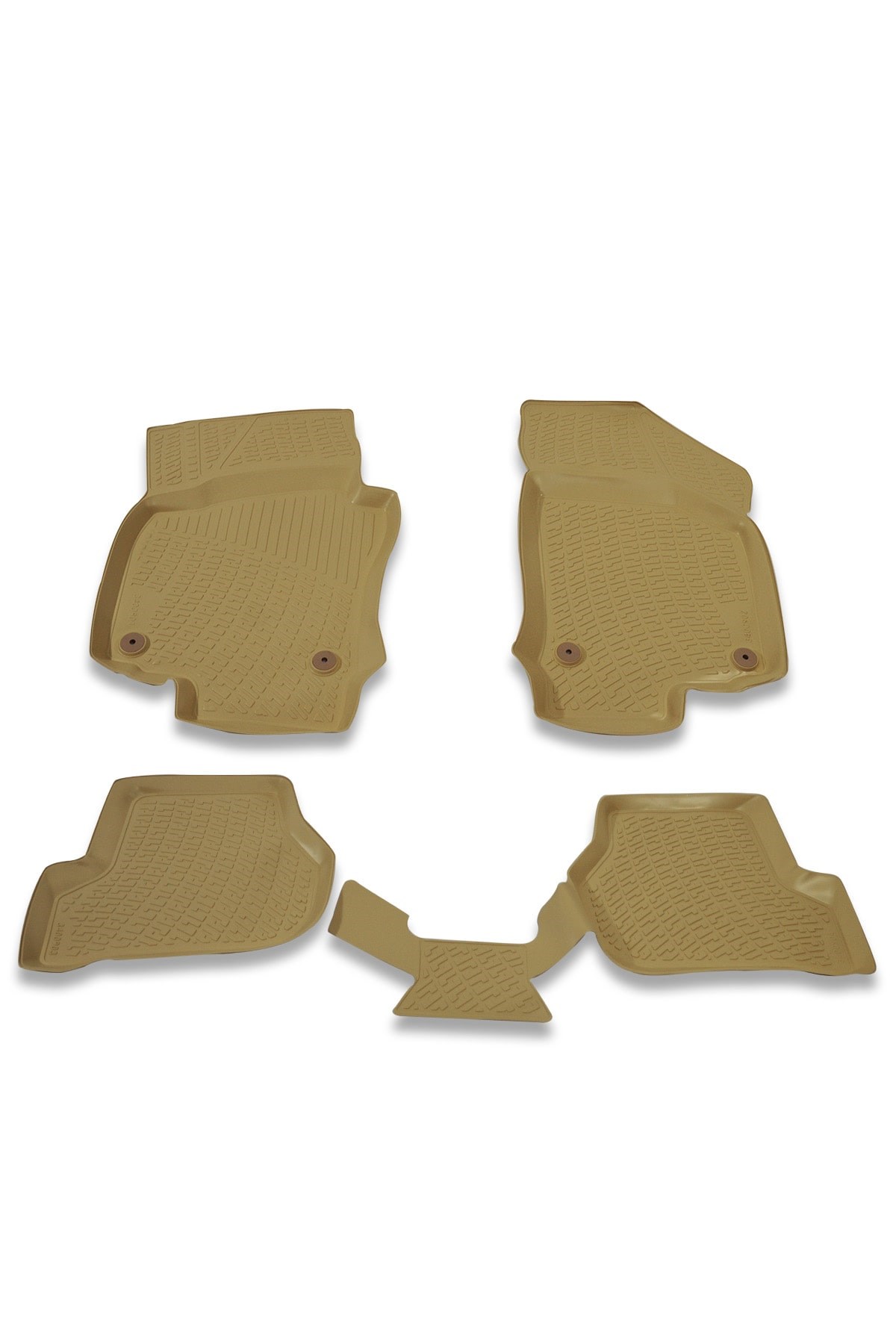 Seat Altea 2004 Ve Sonrası 3D Bej Paspas Takımı Bizymo