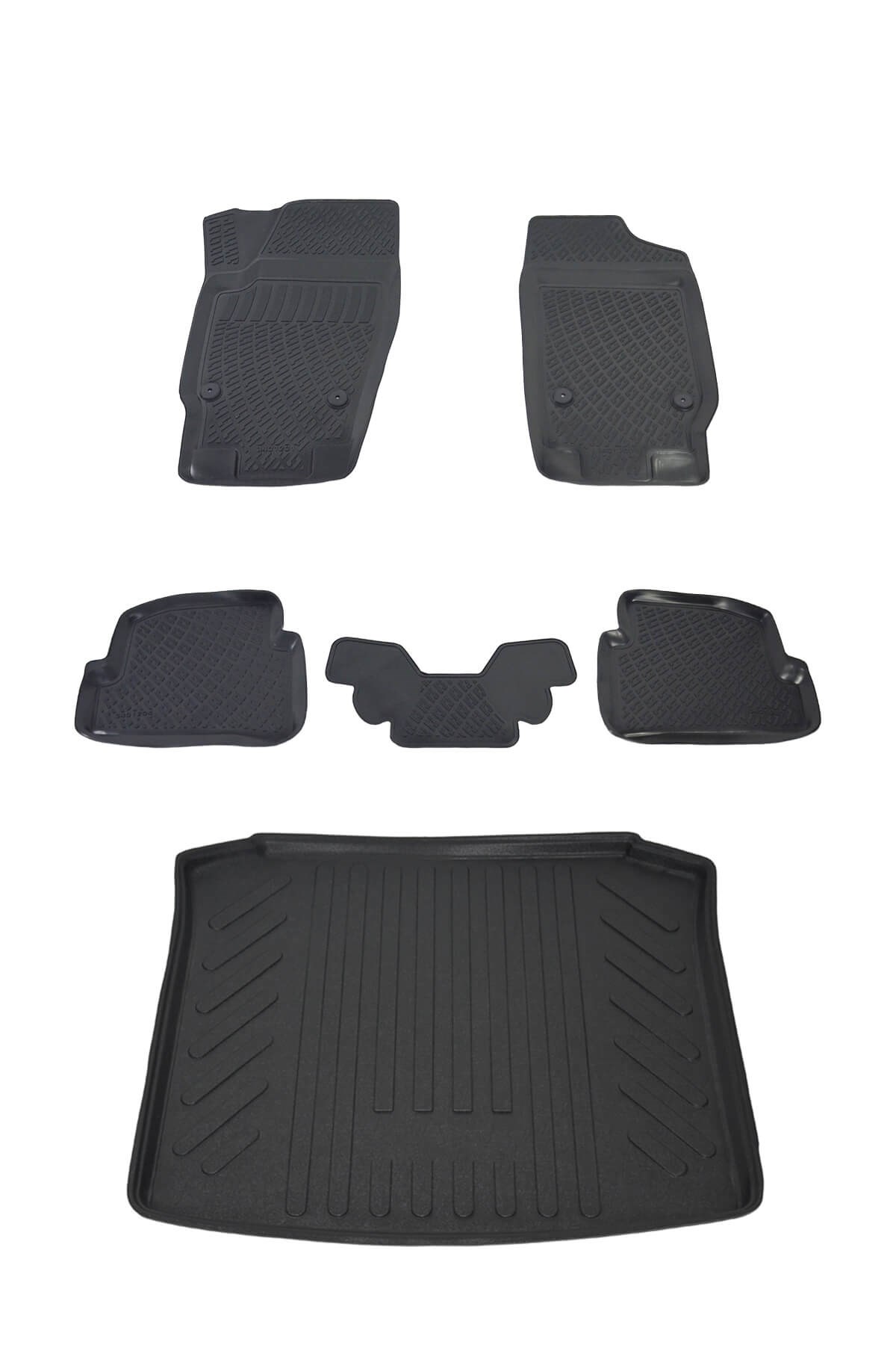 Seat İbiza Sw 2008+ Havuzlu Paspas ve Bagaj Seti Bizymo