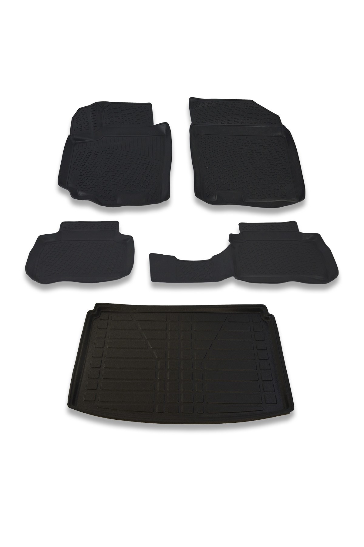 Suzuki Vitara Suv 5 Kapı Alt 2016 Ve Sonrası Paspas Ve Bagaj Havuzu Seti