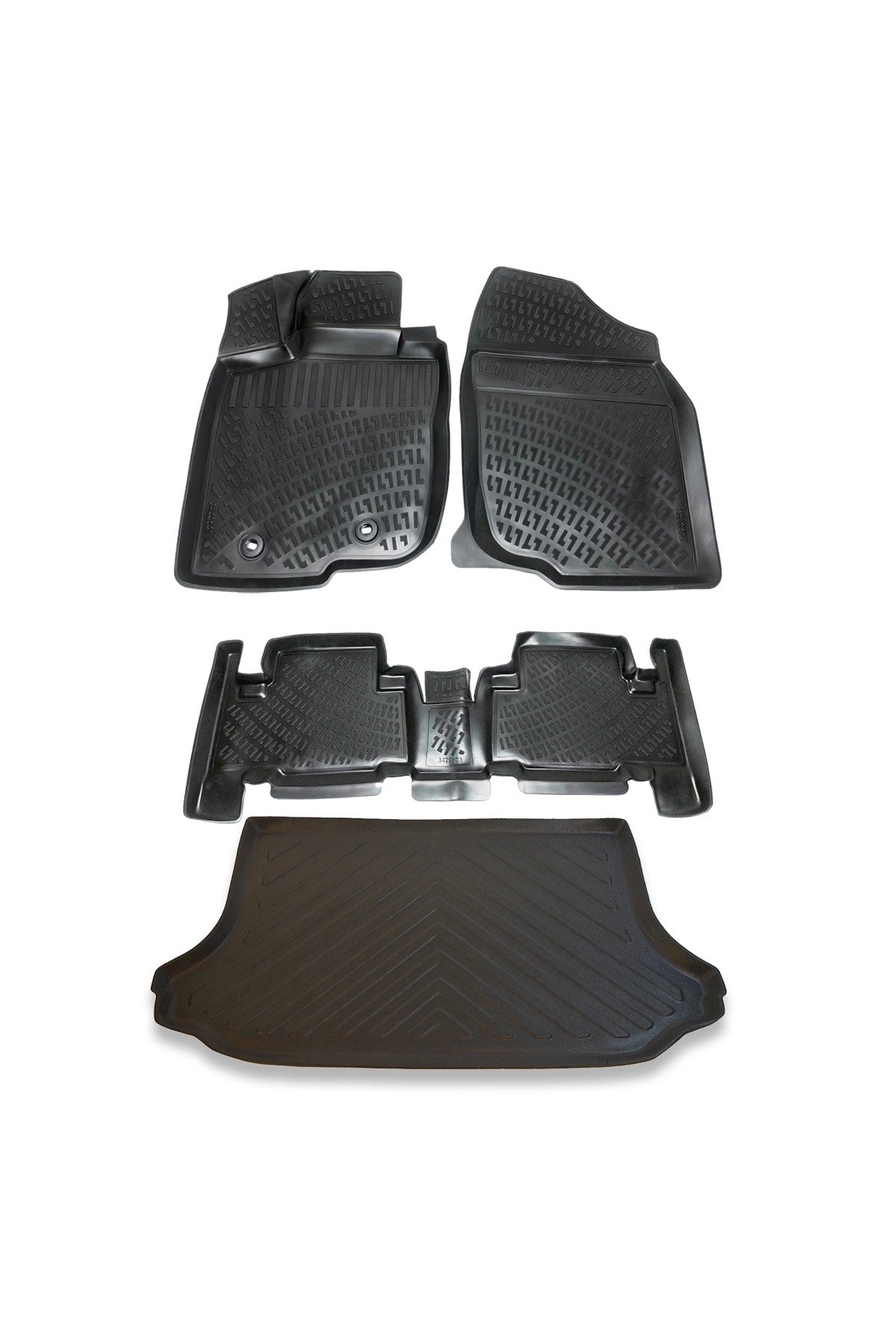Toyota Rav 4 2006-2012 Paspas Ve Bagaj Havuzu Seti