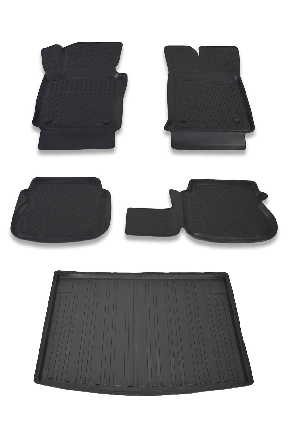 Volkswagen Caddy Life 2008-2011 Paspas Ve Bagaj Havuzu Seti