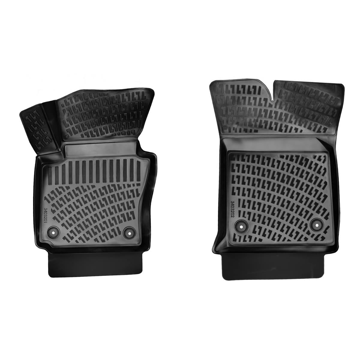 Volkswagen Caddy PANELVAN (2 Parça) 2003-2010 Rizline 3D Havuzlu Paspas