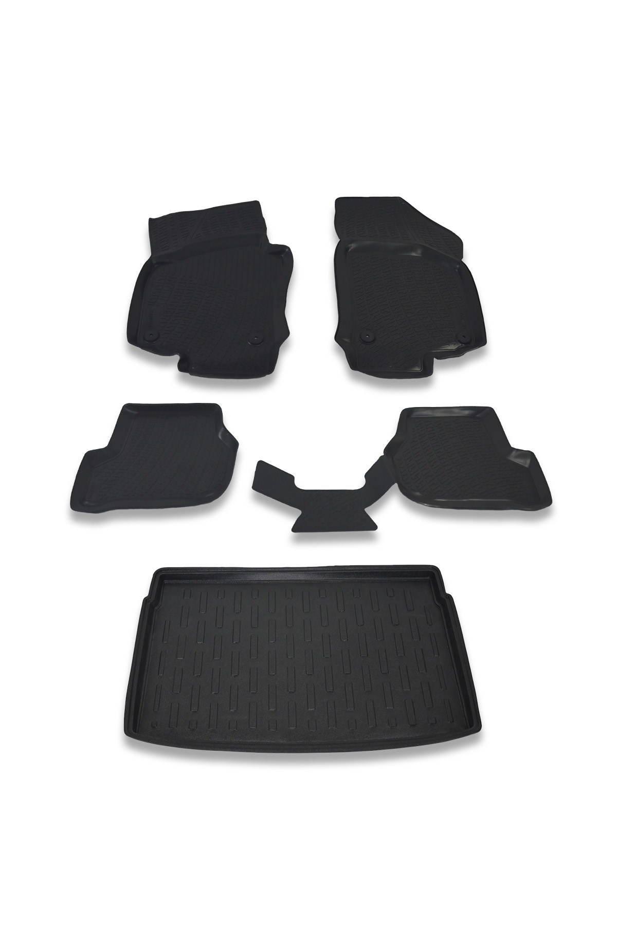 Volkswagen Golf 6 2009-2012 Paspas Ve Bagaj Havuzu Seti