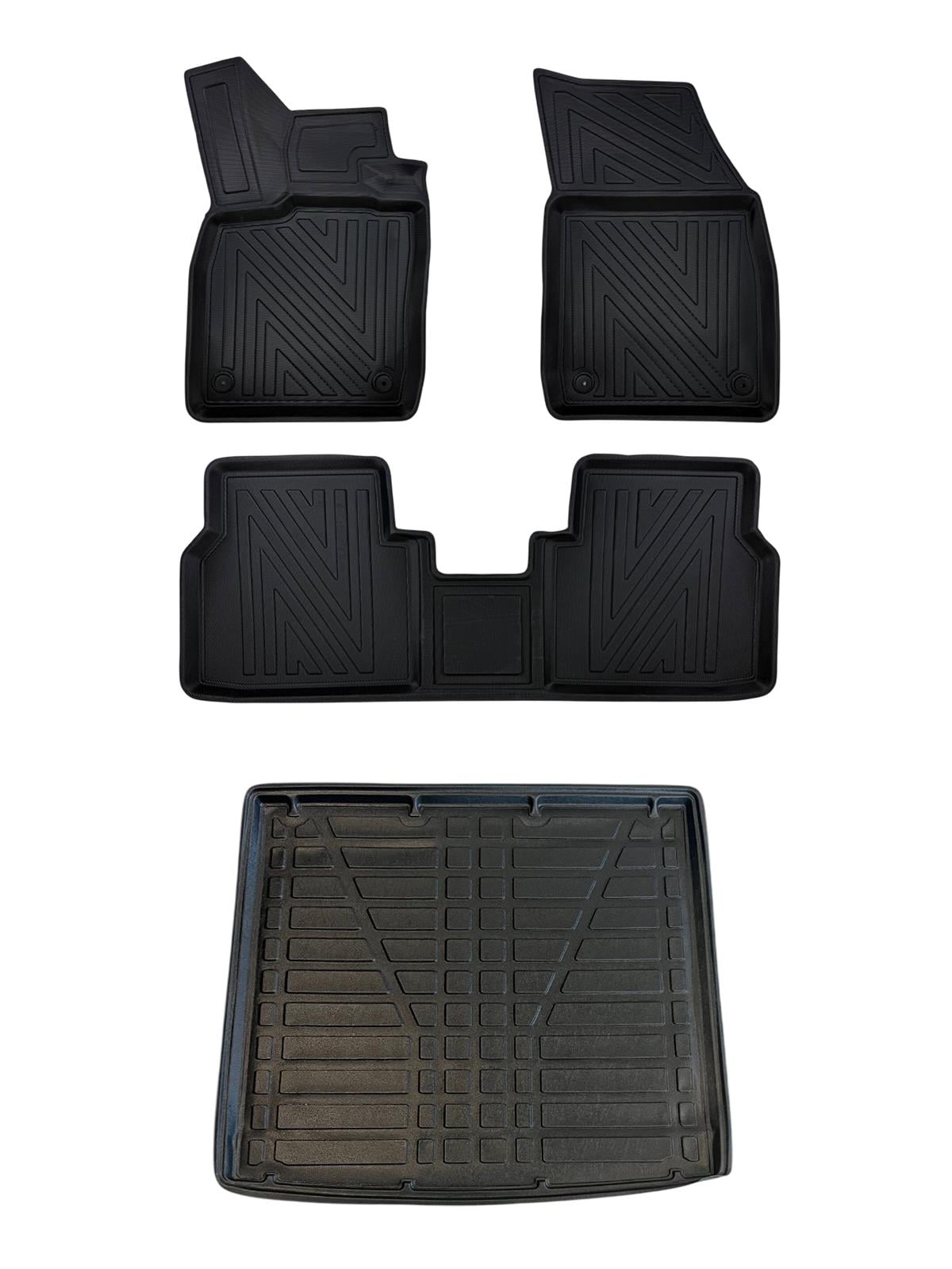 Volkswagen ID.4 2021 Sonrası 4D Premium Paspas ve Bagaj Havuzu Seti Bizymo