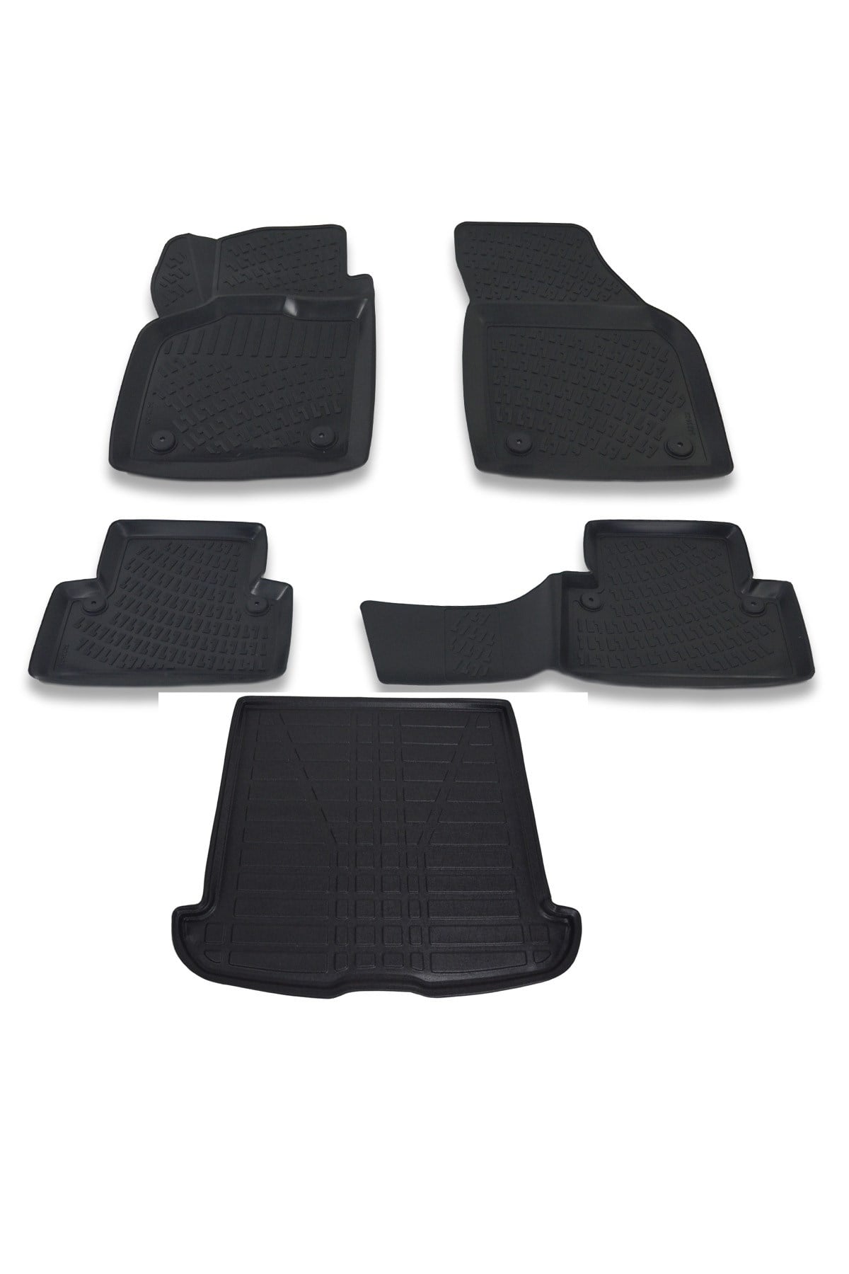 Volvo V50 2004-2012 3D Paspas Takımı ve Bagaj Havuzu Seti Bizymo