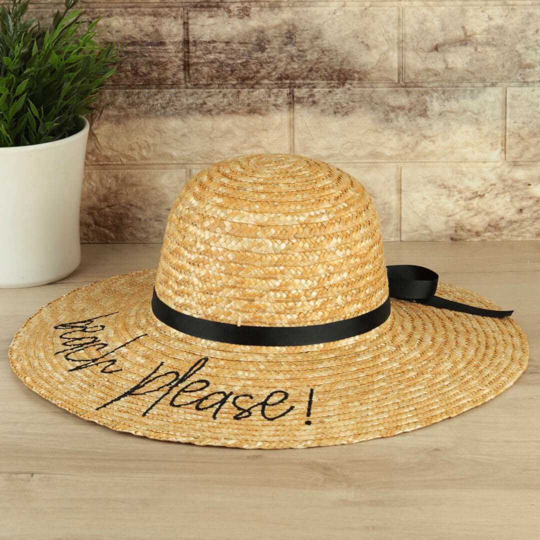 Yazlık Beach Please Kadın Fötr Şapka