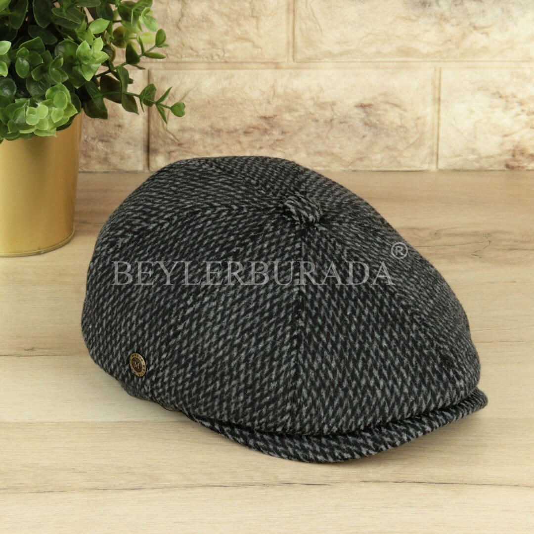 Füme Petek Detay İngiliz Stili Kışlık Erkek Şapka Sadece 189,99 TL. Bu  Fırsatı Kaçırmayın! ┃ Beyler Burada