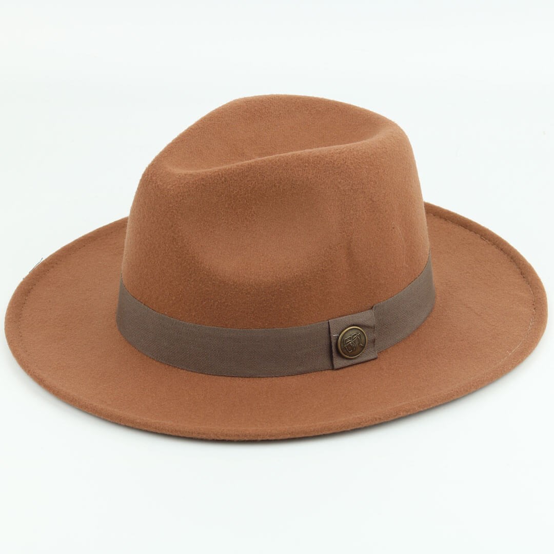 Kışlık Taba Panama Fötr Şapka Sadece 199,99 TL. Bu Fırsatı Kaçırmayın! ┃  Beyler Burada