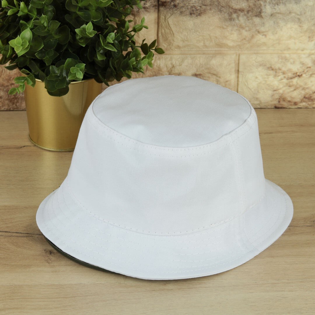 Yazlık Beyaz Kova Şapka