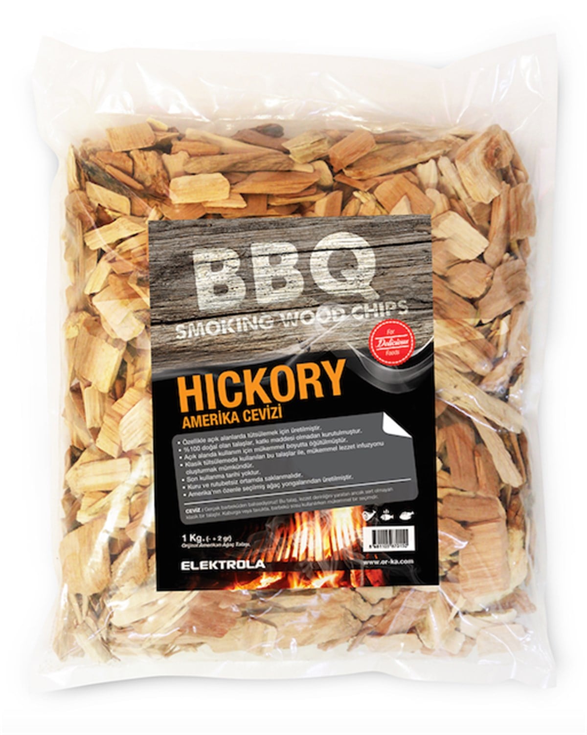Barbekü Ceviz (Hickory) Tütsüleme Talaşı