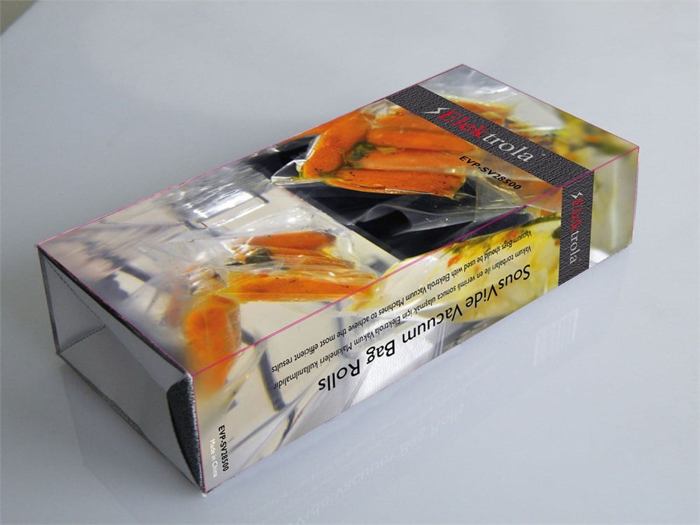 Elektrola Amatör Tip 22cm x 500cm Sous Vide Vakum Poşet Rulosu