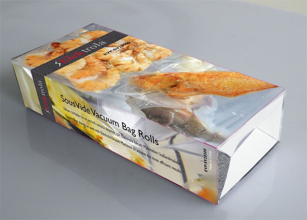 Elektrola Amatör Tip 28cm x 500cm Sous Vide Vakum Poşet Rulosu