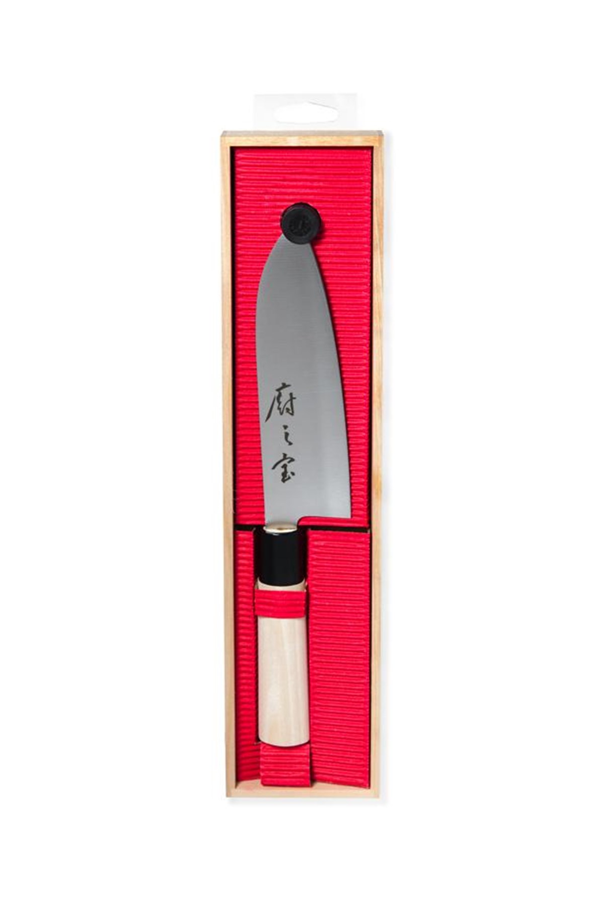 7'' (16.5 cm) Santoku - Ahşap Saplı (Wood Handle)