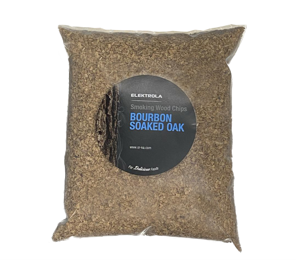 Elektrola Burbon'a Batırılmış Meşe Tütsüleme Talaşı (500Gr.)