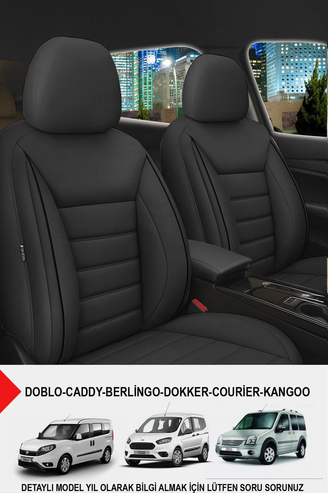 et Deri Üniversal Ticari Oto Koltuk Kılıfı(DOBLO-CADDY-BERLİNGO-DOKKER-COURİER-KANGOO)