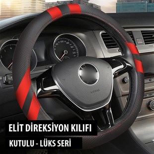 Elit Direksiyon Kılıfı Taba Kutulu - Geçme