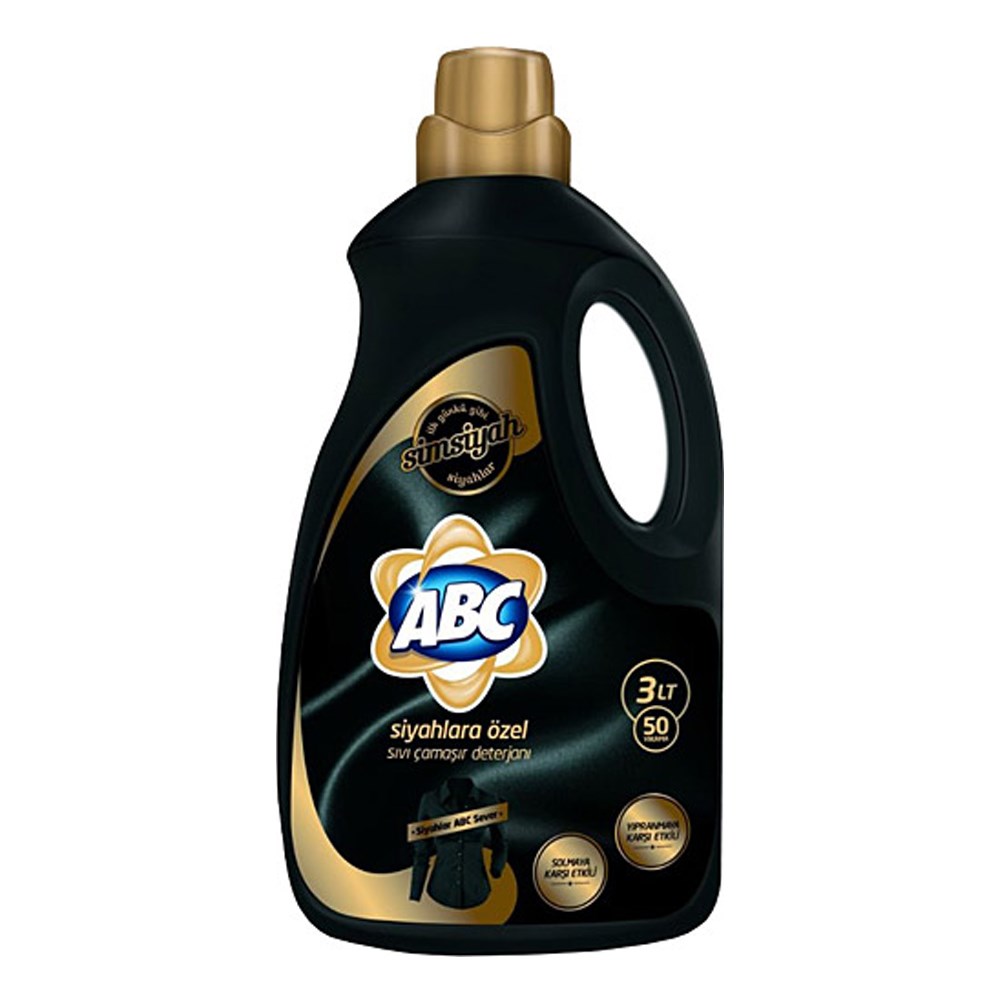 Abc Sıvı Deterjan Siyahlar 3000 ml