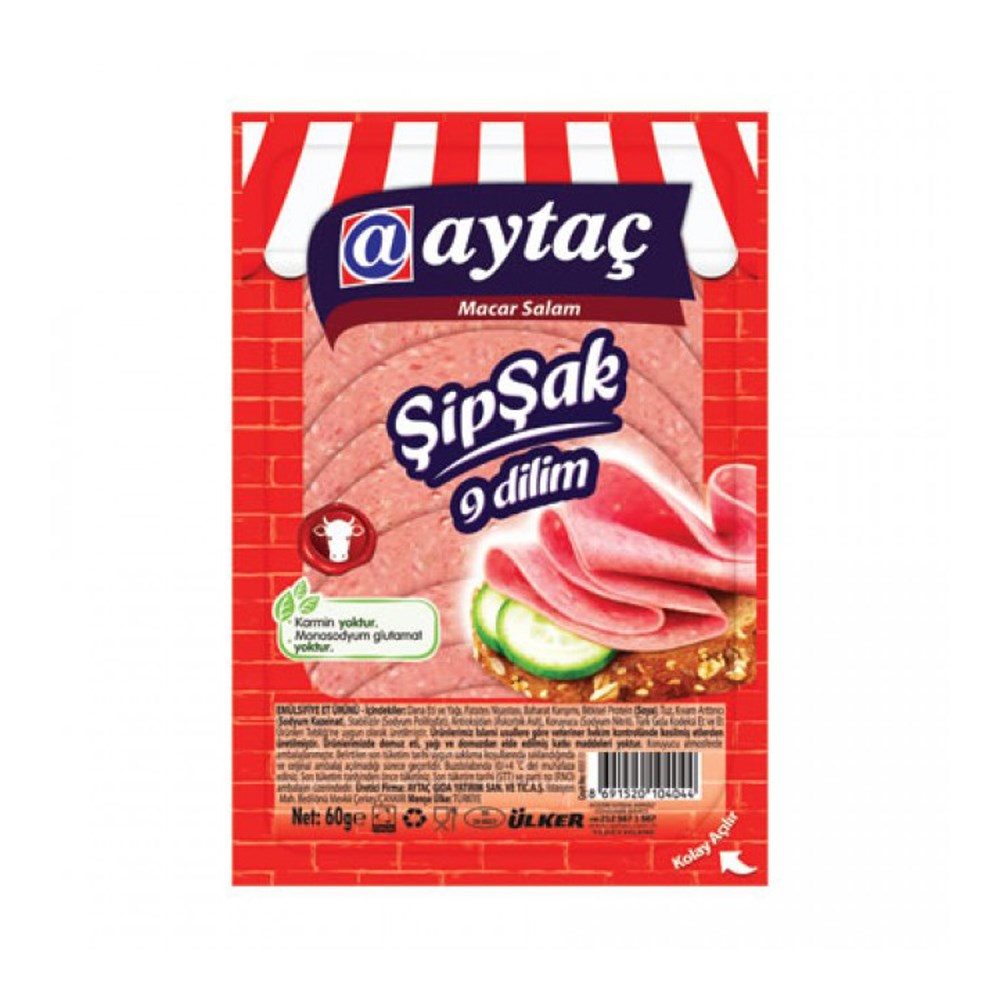 Aytaç Şipşak Macar Salam 60 gr