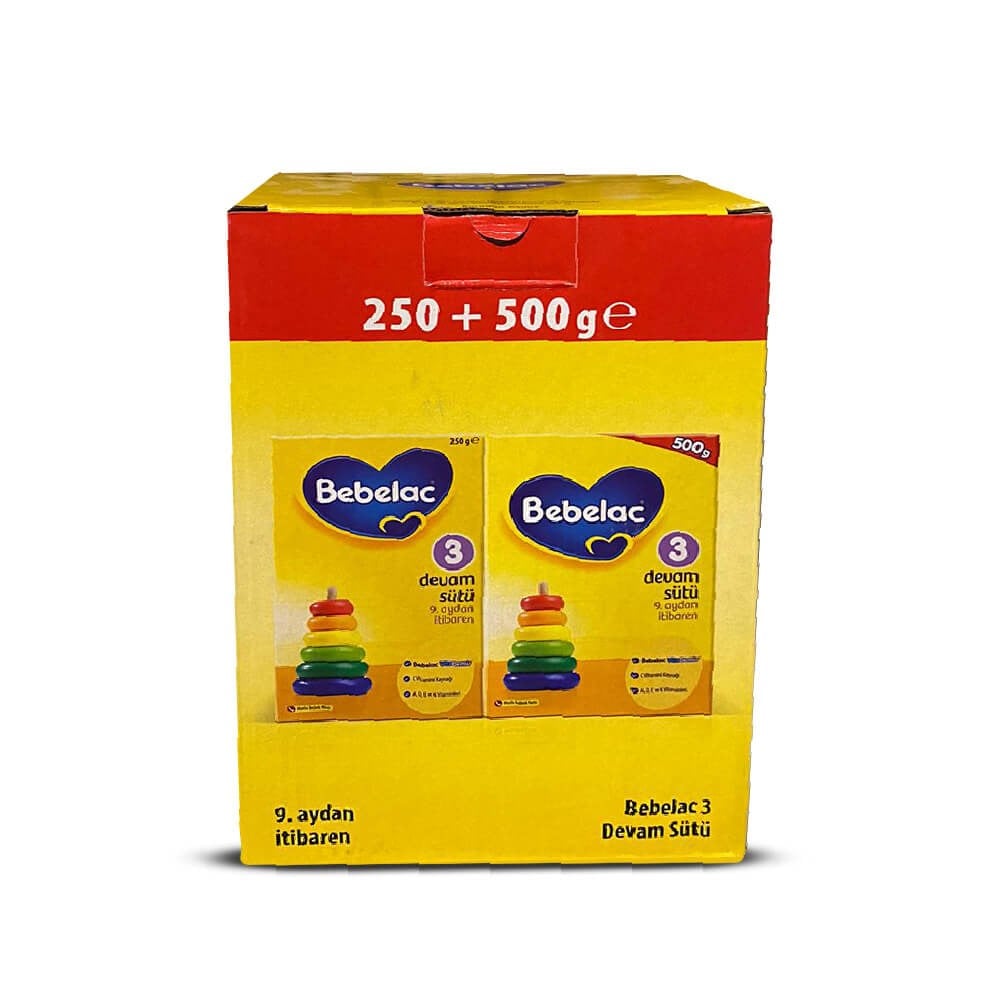 BEBELAC 3 DEVAM SUTU 500 GR + 250 GR