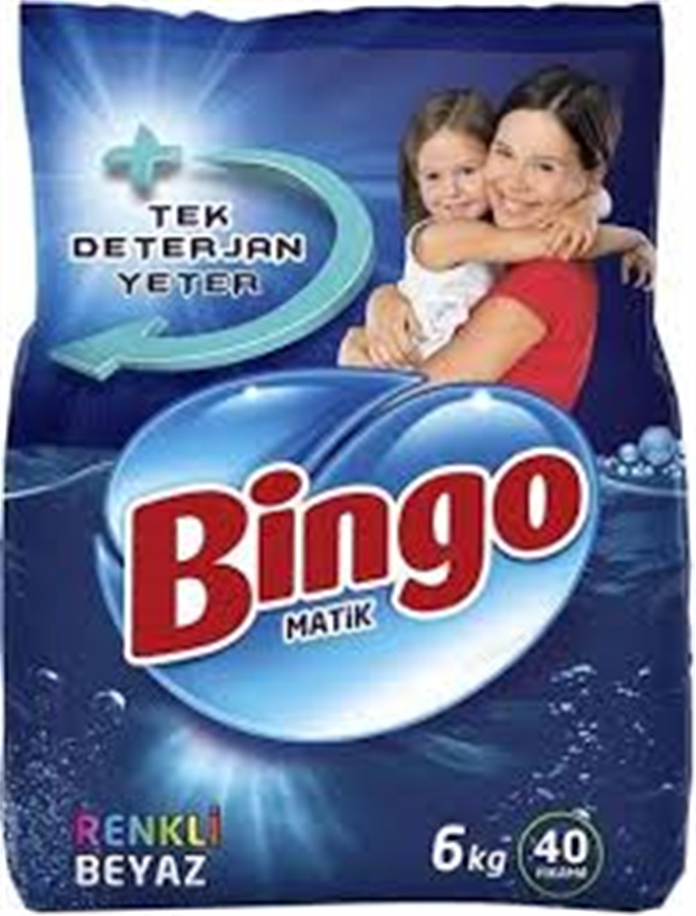 BINGO MATIK 6 KG RENKLI & BEYAZ