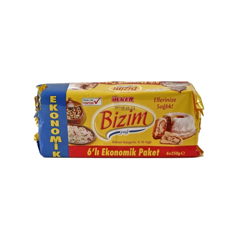 Bizim Margarin 6x250 Gr