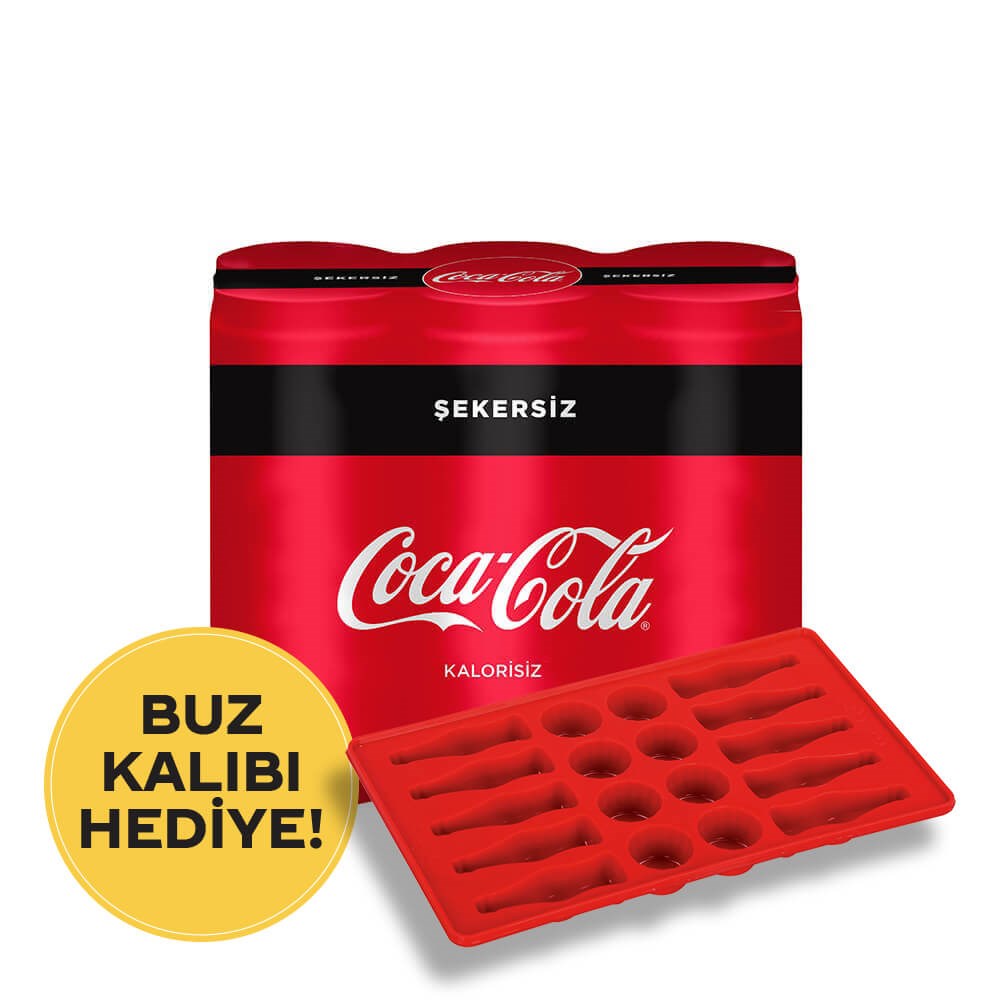 COCA COLA SEKERSIZ 6*250 ML KUTU
