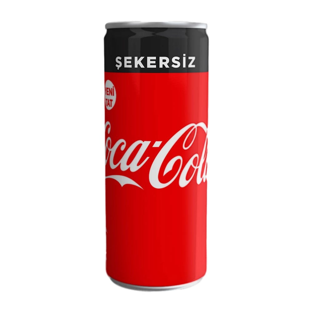 COCA COLA SEKERSIZ 250 ML KUTU - Altunbilekler.com