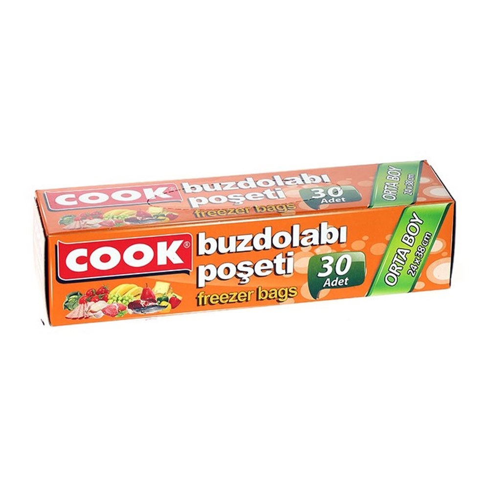 Cook Buzdolabı Poşeti 24x38 cm