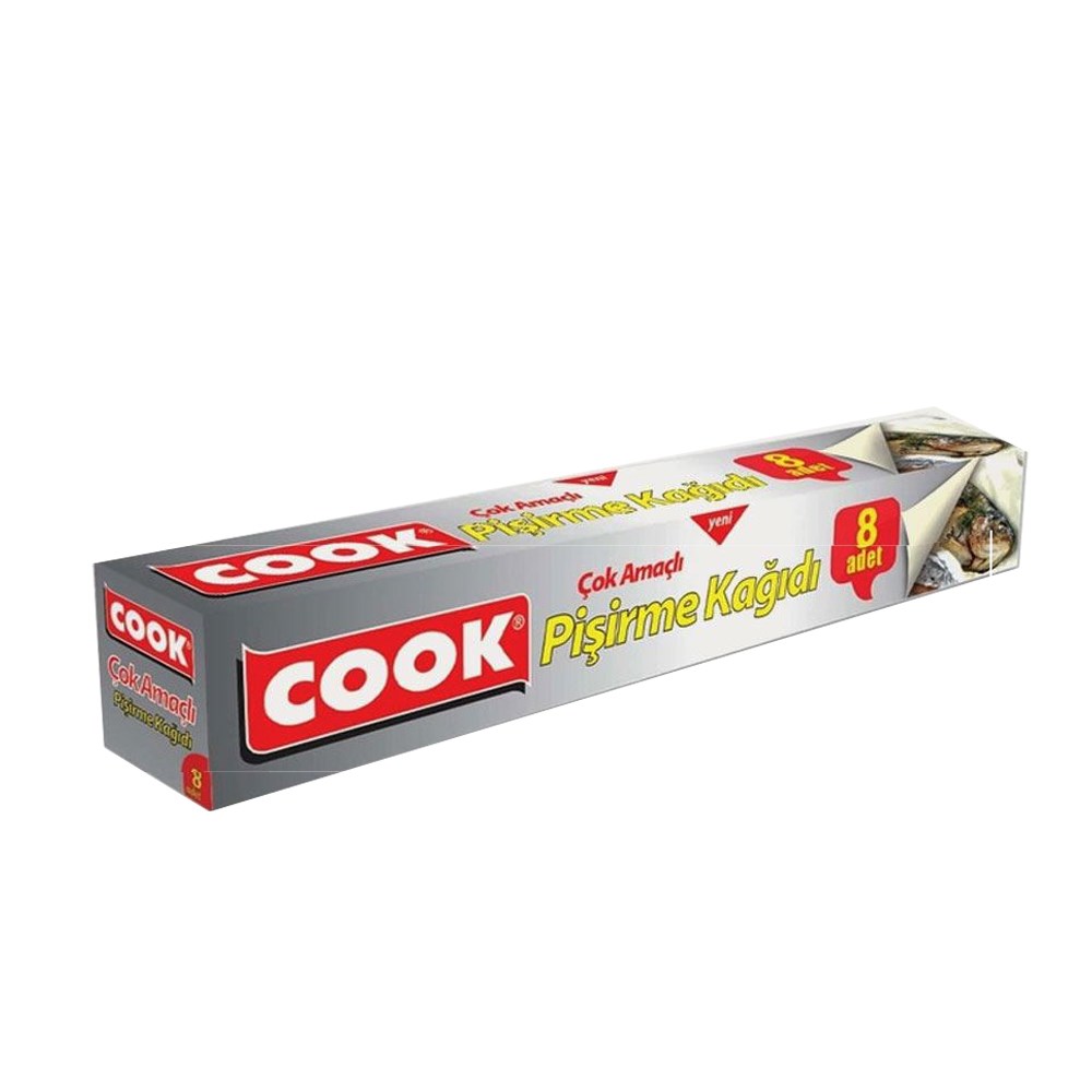 Cook Çok Amaçlı Pişirme Kağıdı 8 Yaprak