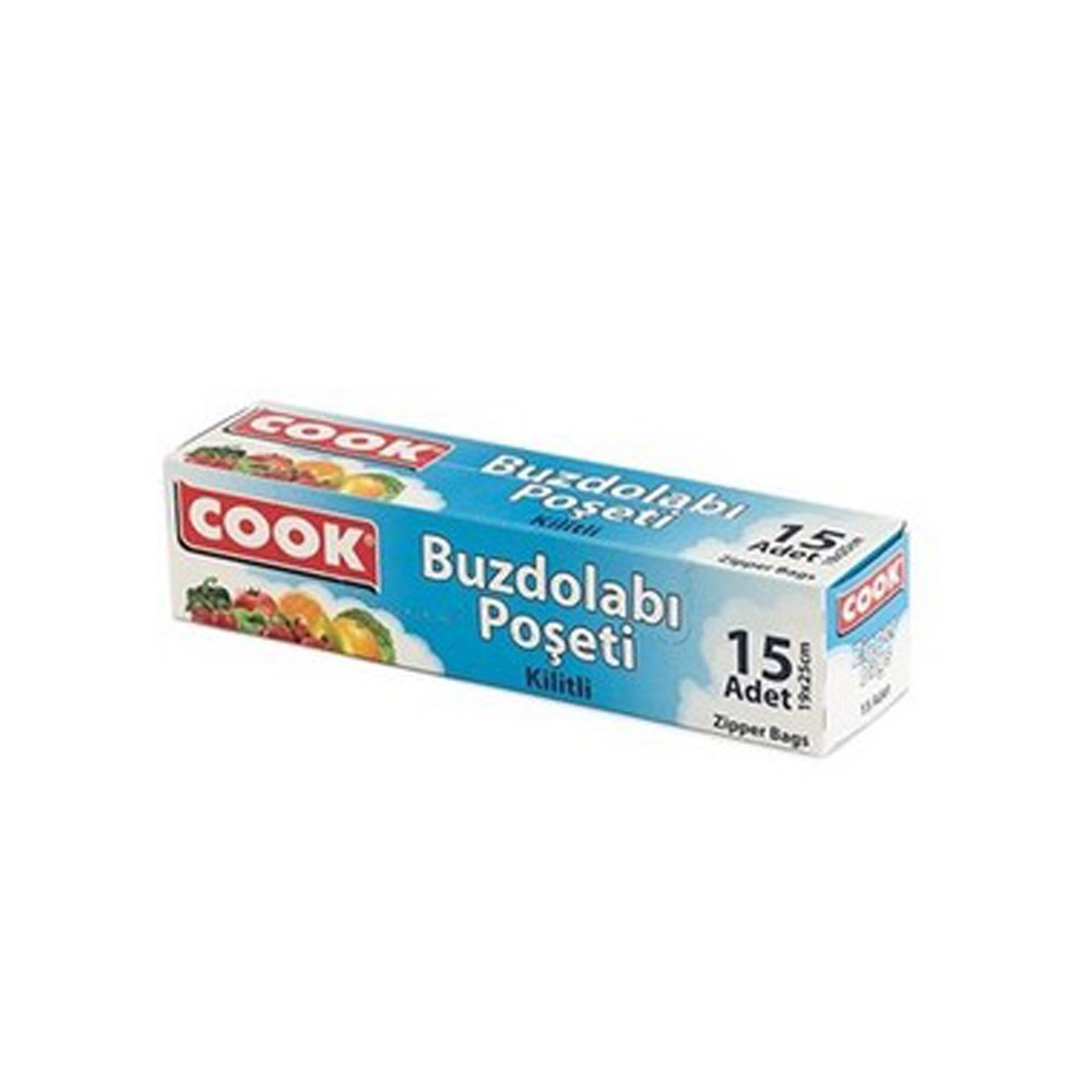 Cook Kilitli Buzdolabı Torbası 19x25 cm