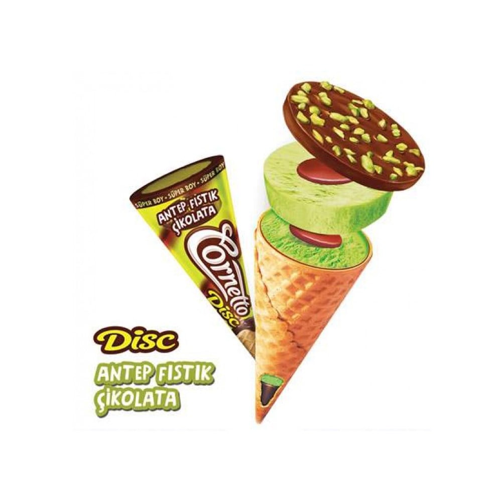 Cornetto Disc Antep Fıstığı-Çikolata 140 ml