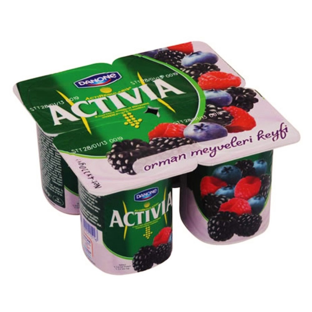 Danone Activia Orman Meyveli 4x110 Gr
