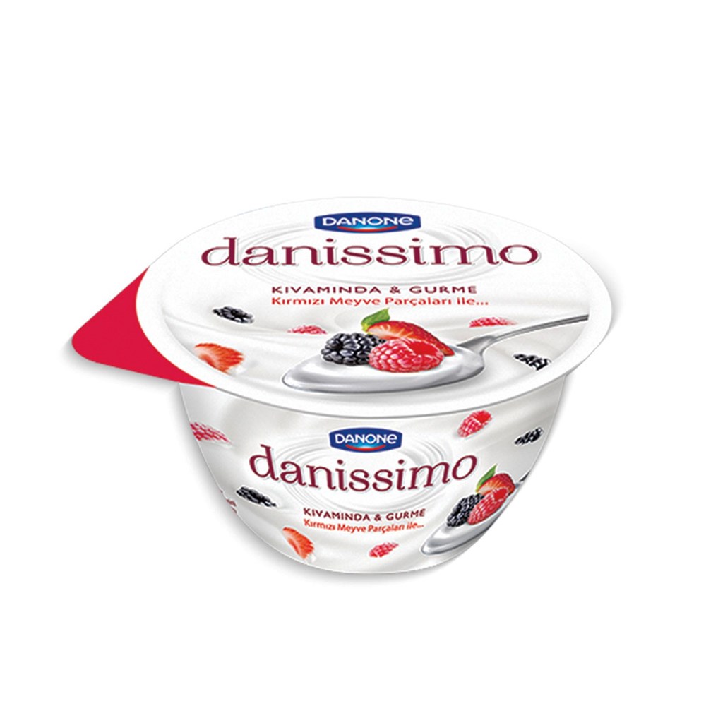 Danone Danissimo Kırmızı Meyve 125 gr