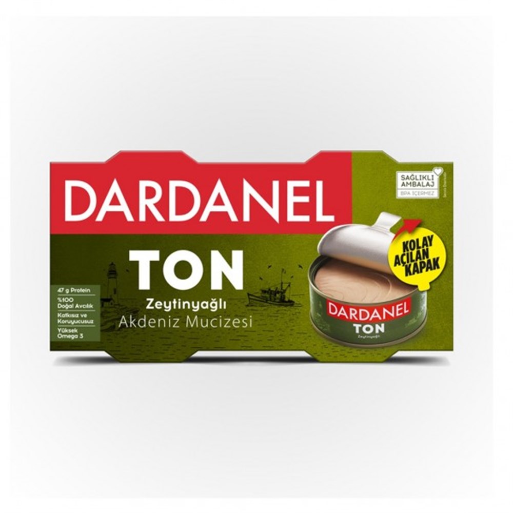 Dardanel Ton 150gr*2 Zeytin Yagli
