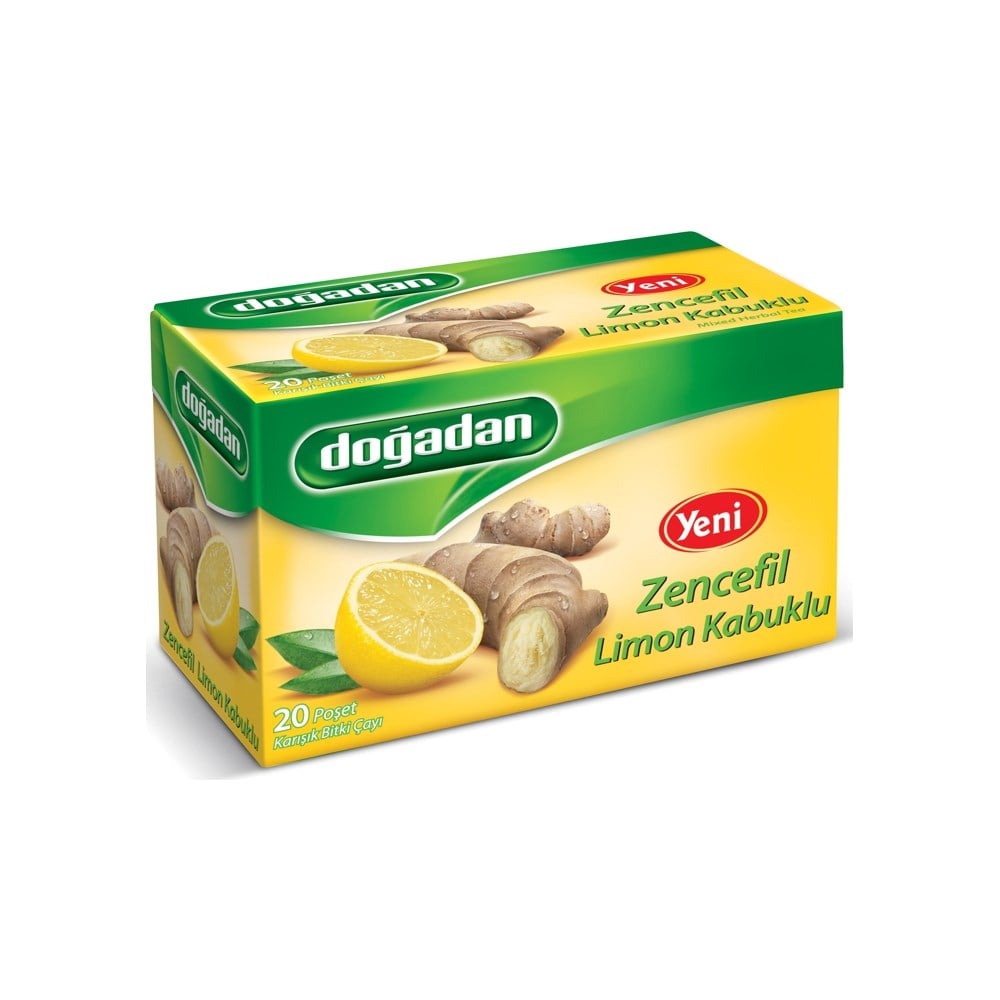 Dogadan Cay Zencefil Limon Kabuklu 