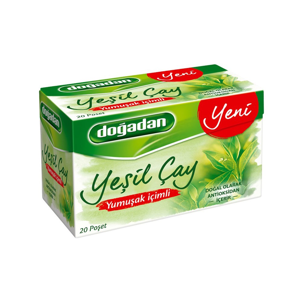Doğadan Yumuşak İçim Yeşil Çay