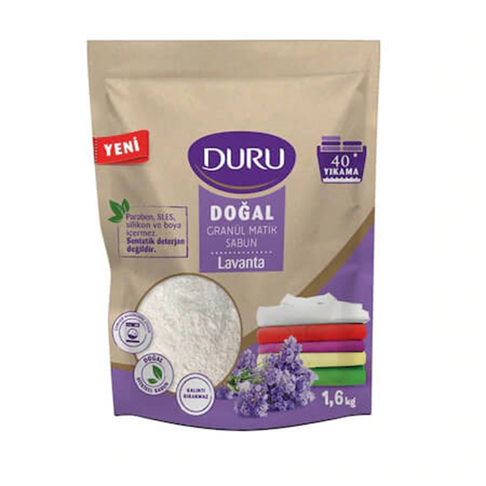 DURU DOGAL GRANUL MATIK LAVANTA 1600 GR