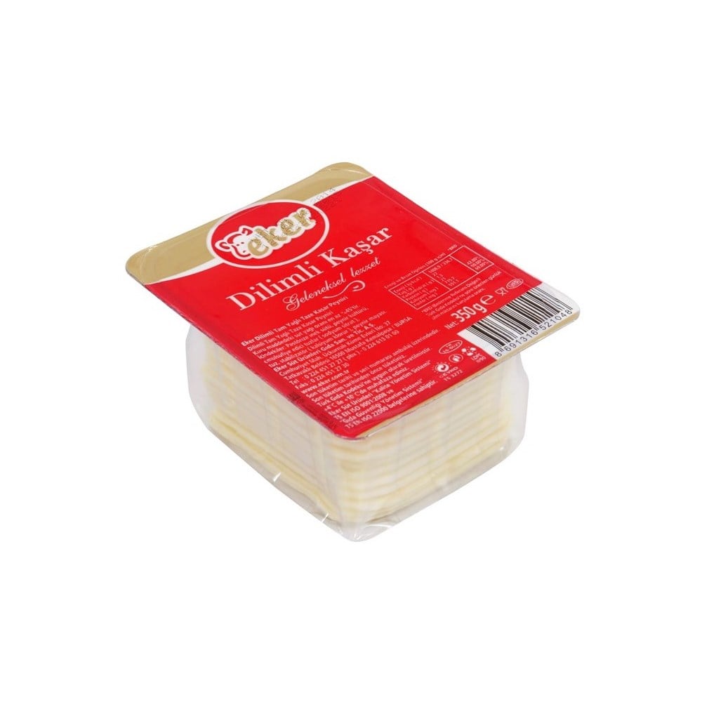 Eker 350 Gr Dilimli Kasar Peynir