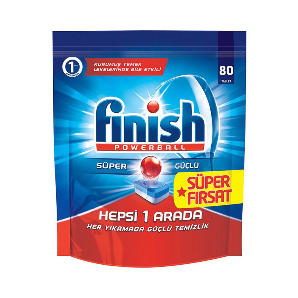 Finish Hepsi 1 Arada Tablet 80'li